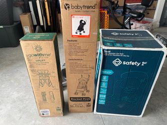 Stroller, car seat and portable high chair