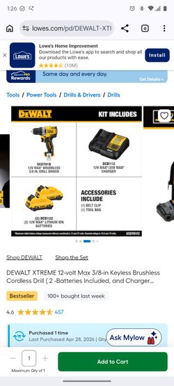 Dewalt Drill Driver Bundle