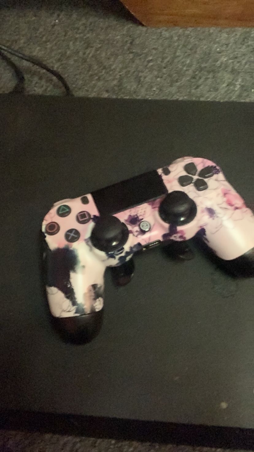 PS4 With Expensive Controller