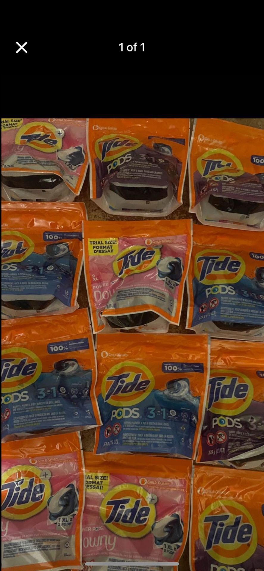 Tide Pods 5/$20