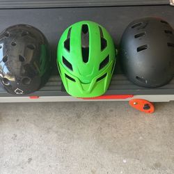 3 Helmets