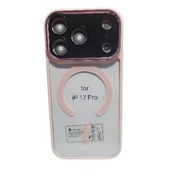 Pink Protective Case for iP 17 Pro