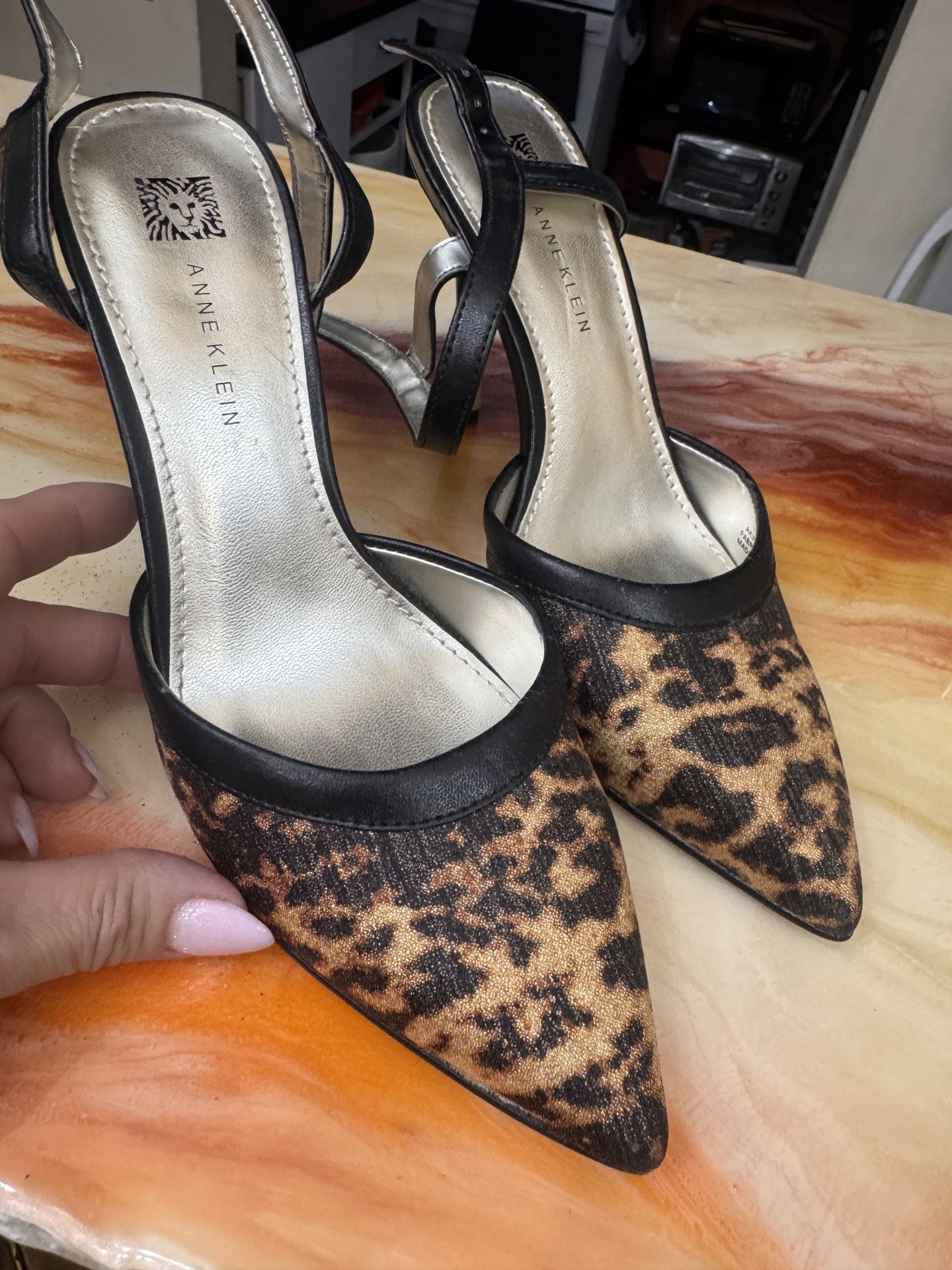 Leopard Heels