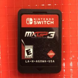 MXGP3 for Switch no case