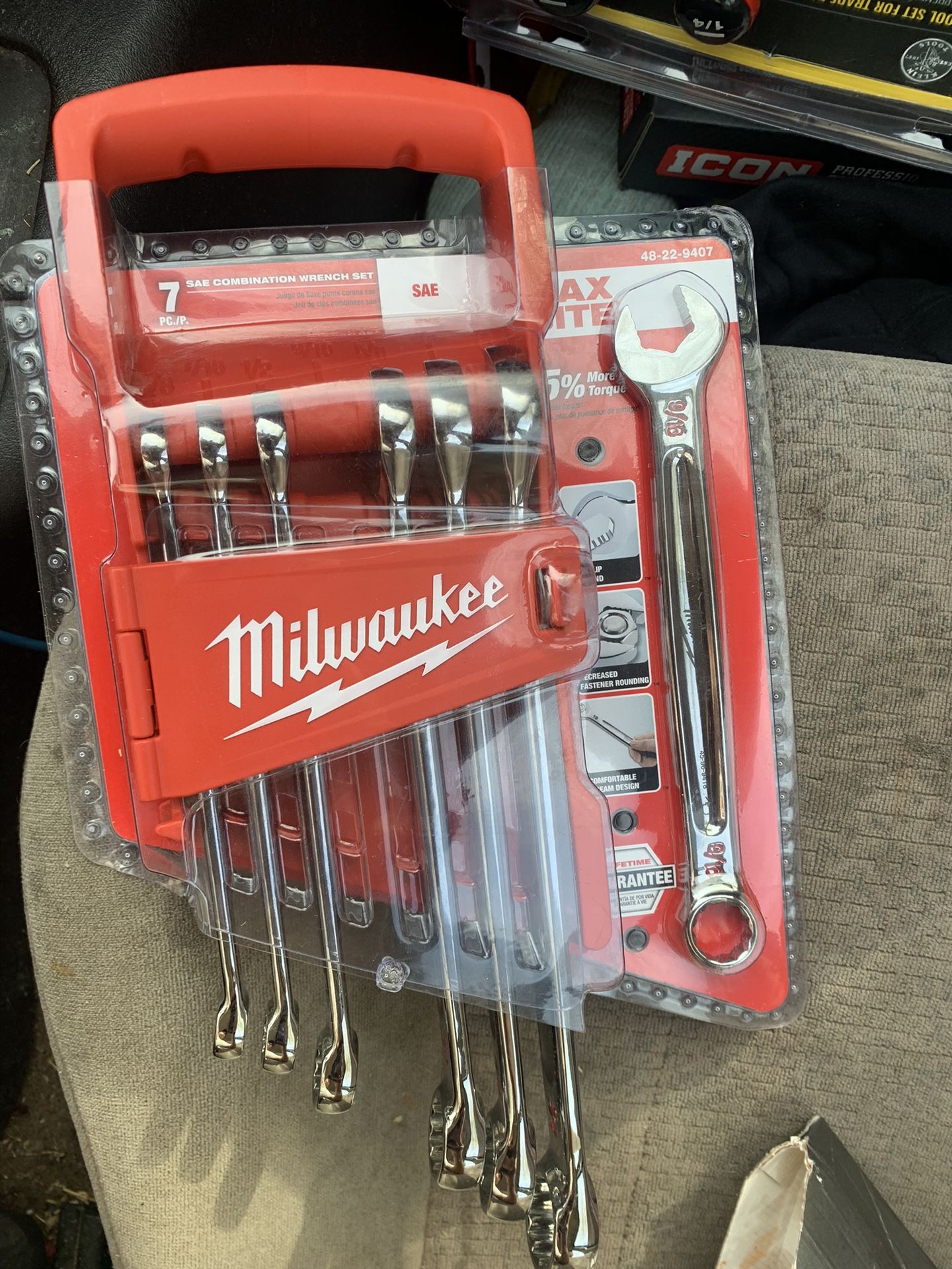 Milwaukee 7pc Wrench Set