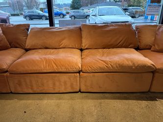 JOYBIRD Bryant Pantone Royal Blush 4-Piece Modular Sectional