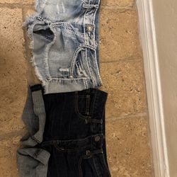 2 Pair Shorts For A Teen Girl