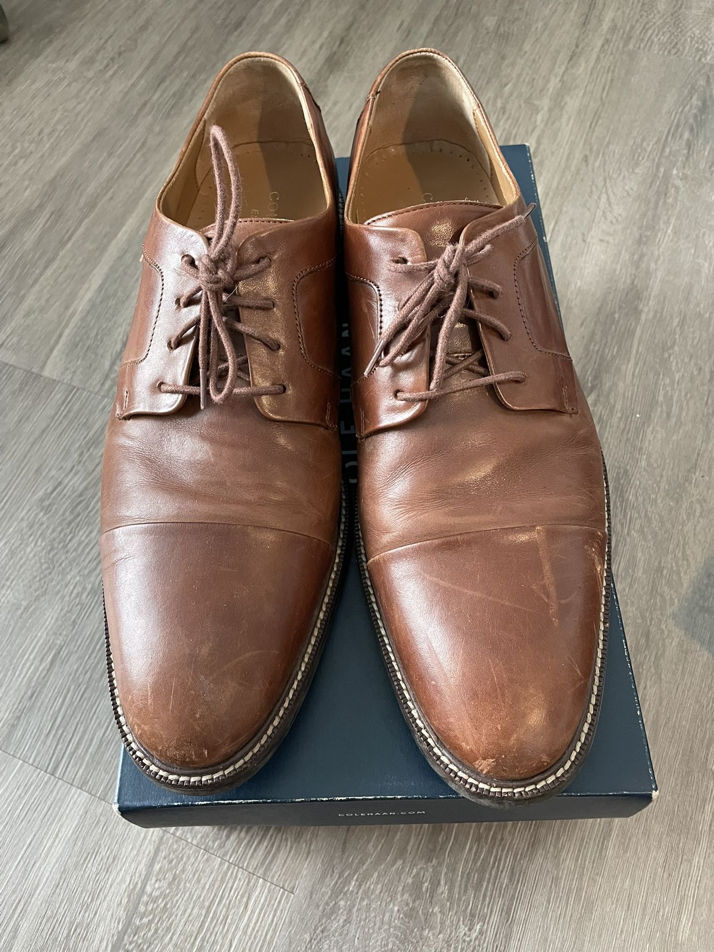 Size 9.5 British Tan Leather Cole Haans