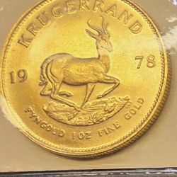 1978 1oz Real Gold Krugerrand 