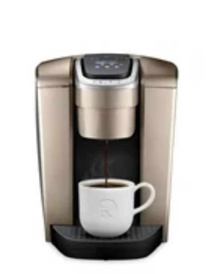 Keurig K-Elite, Single Serve K-Cup Pod Coffee Maker, Brushed Gold