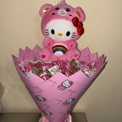 Hello Kitty Bouquet / Eternal Roses / Rosas Eternas