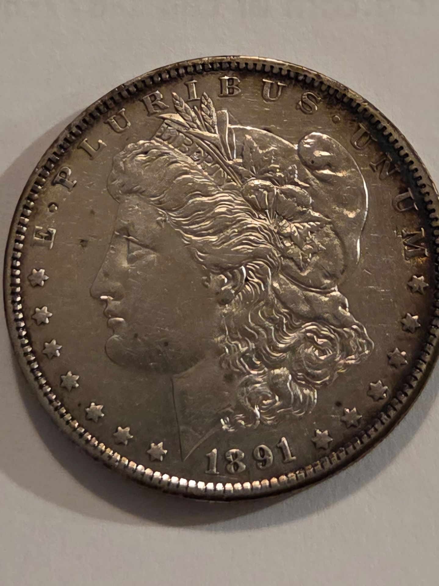 1891 S Morgan Silver Dollar