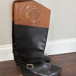 Vince Camuto Leather Boots Size 7.5