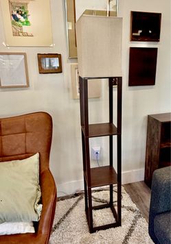 Modern Shelf Floor Lamp