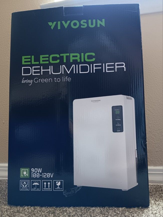 Nearly New - It's Not The Heat, It's The Humidity - Vivosun Dehumidifier Cash Only