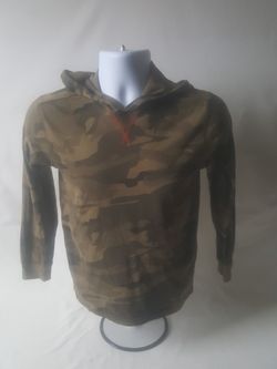 Wrangler boys camouflage hoodie shirt size L10-12