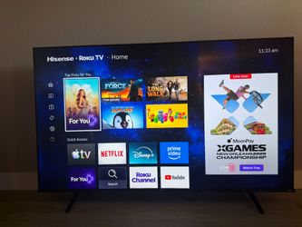 Hisense 58" Class 4K UHD LED LCD Roku Smart TV