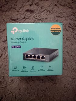 TP-Link TL-SG105 5-Port Gigabit Desktop Switch