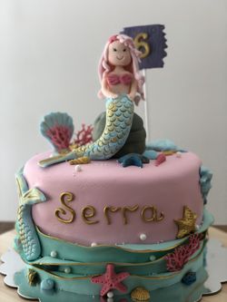 Mermaid cake
