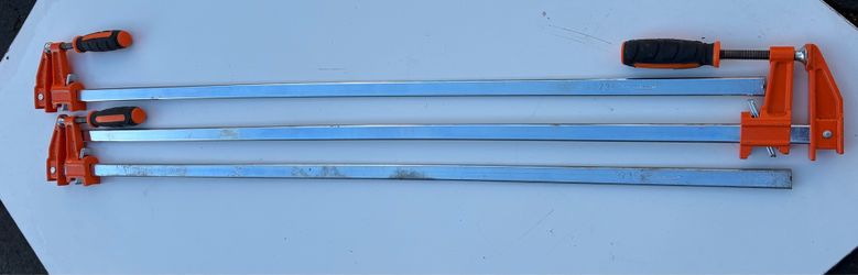 Jorgensen 36 inch clamps #3736 qty 3