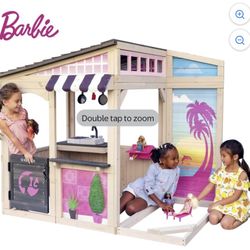 Kidcraft Barbie Seaside Wooden Playhouse NIB