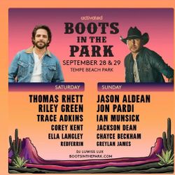 Saturday Boots In The Park 