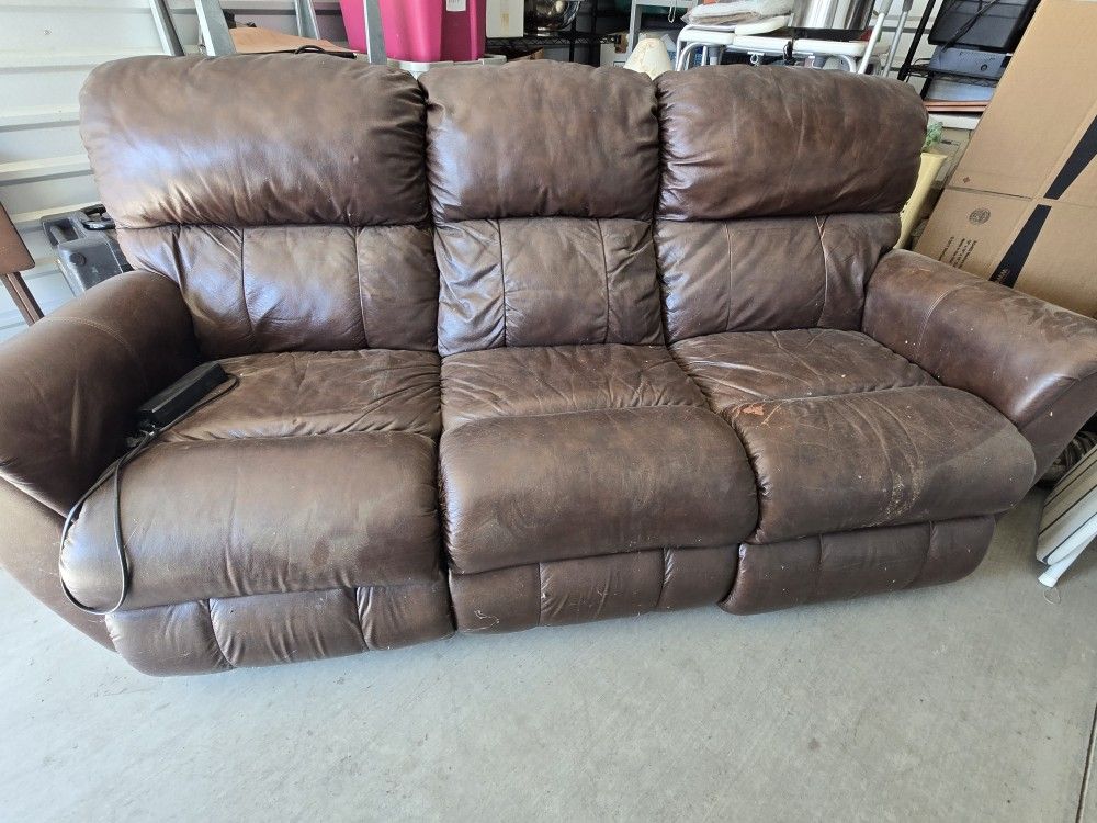 Leather Couch