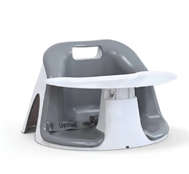 Upseat Core Ergonomic Baby Floor Seat Gray - NO TRAY