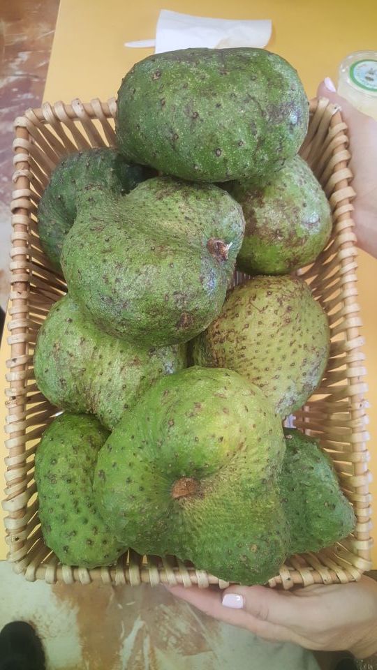 GUANABANA SOURSOP FRUIT READY TO EAT