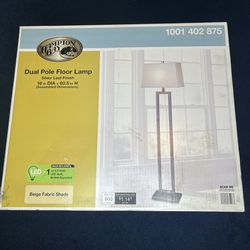 Dual Pole Floor Lamp 