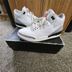 Jordan 3's Size 10.5