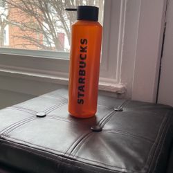 Brand new Starbucks orange water bottle
