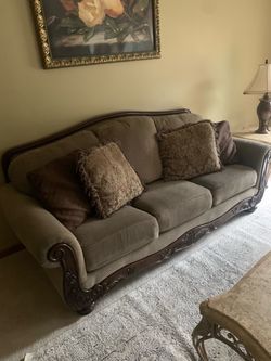 Couch and loveseat