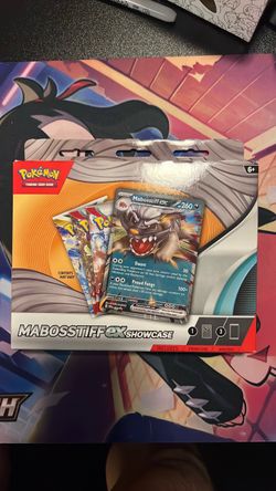 Pokémon Mabosstiff ex Showcase Box