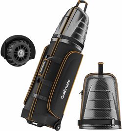 NEW Golftimate Golf Travel Bag for Airlines Carbon Fiber Hard Top