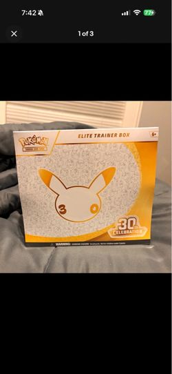 Pokémon TCG 30th Celebration Elite Trainer Box ETB Booster Promo English