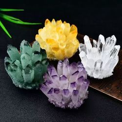 Colored natural crystal, color can be selected, only one will be sent