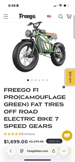 freego F1 pro e bike