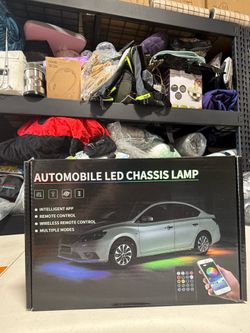 RGB LED Remote Strip Under Car Tube Underglow Underbody System Neon Light Kit