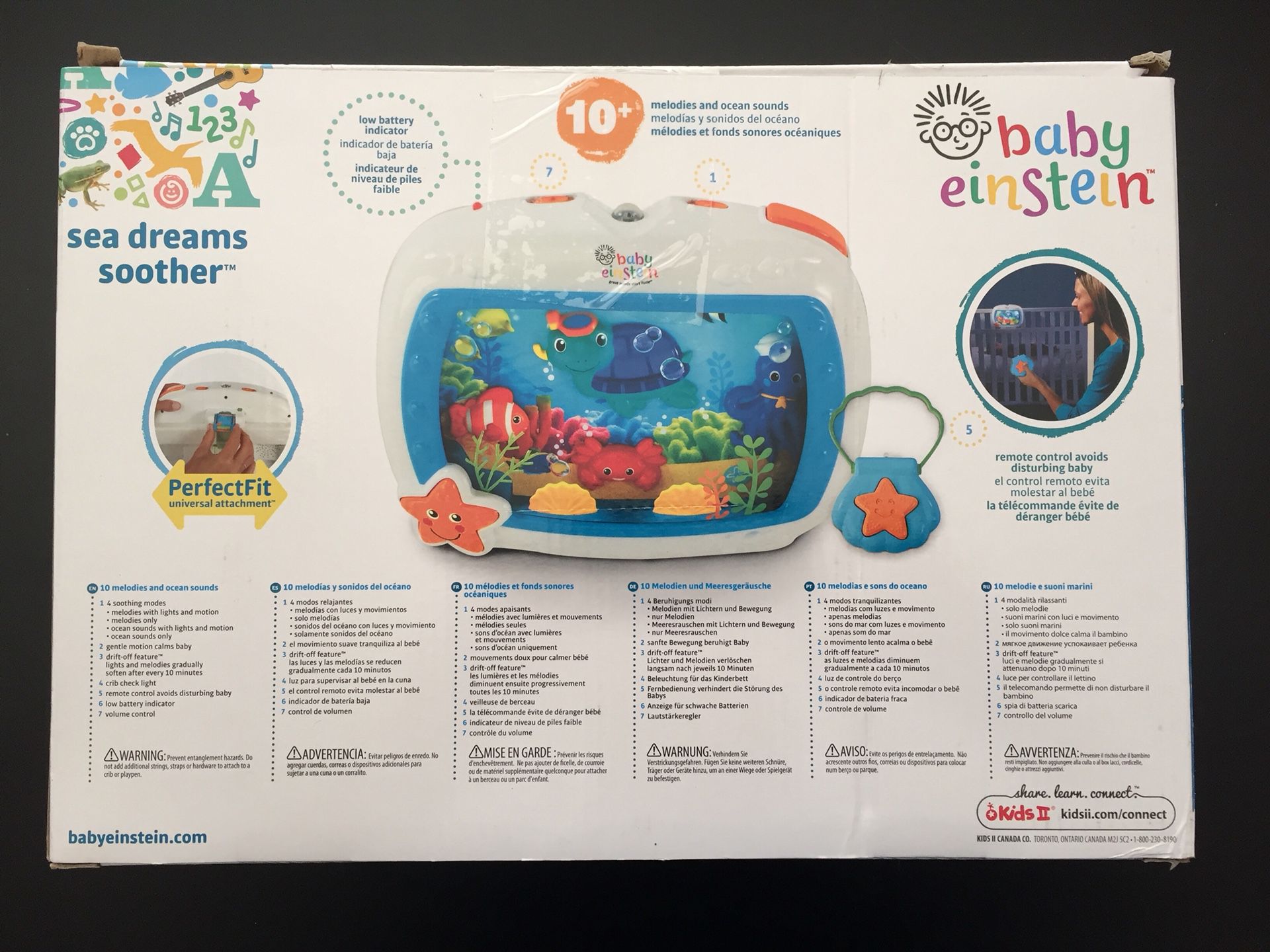 Baby Einstein Sea Dreams Soother Crib Toy Review 