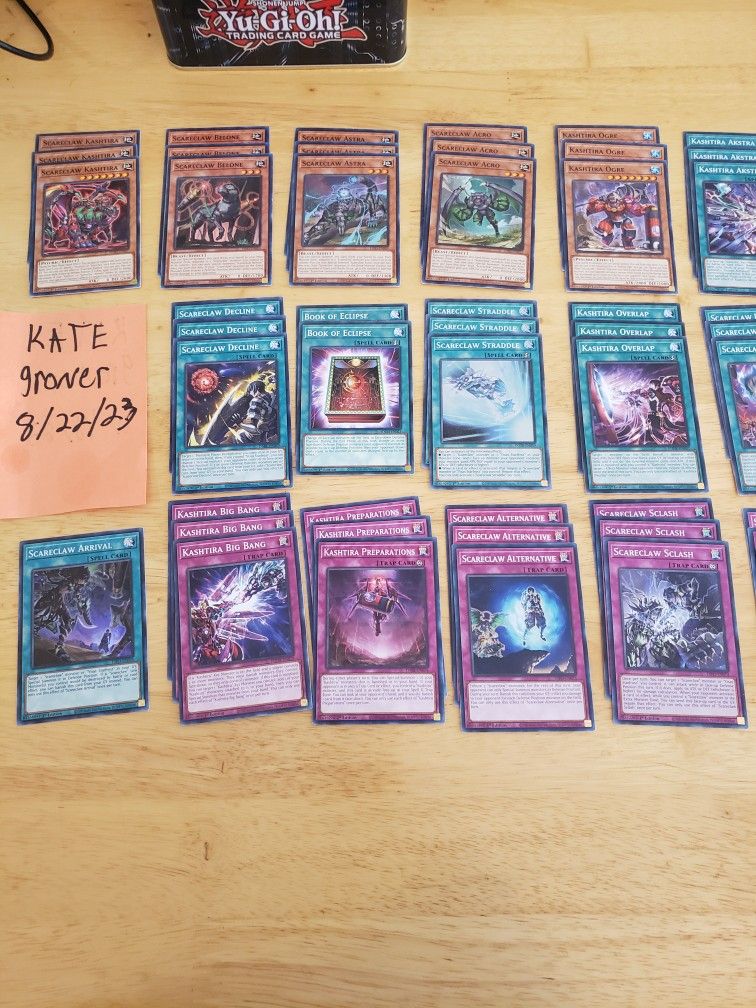 yugioh scareclaw kashtira deck Complete Custom for Yu-Gi-Oh! How To Play A Kashtira