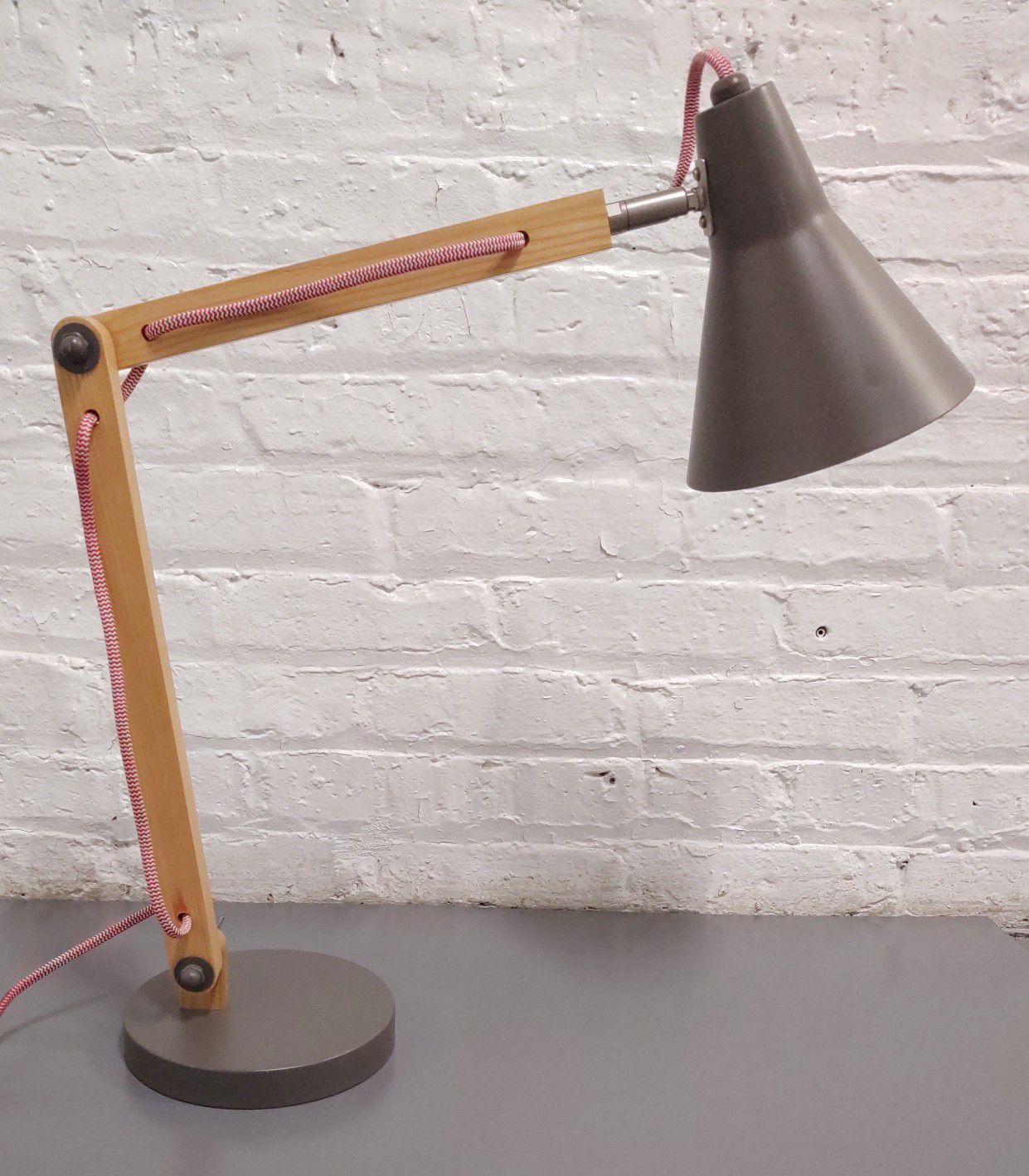 Industrial Desk Lamp - Adjustable Arm