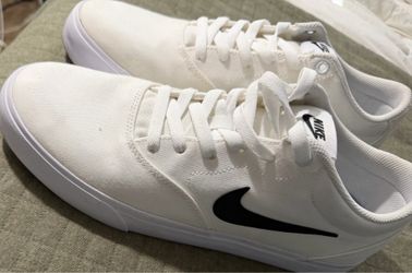 White Nike sneakers