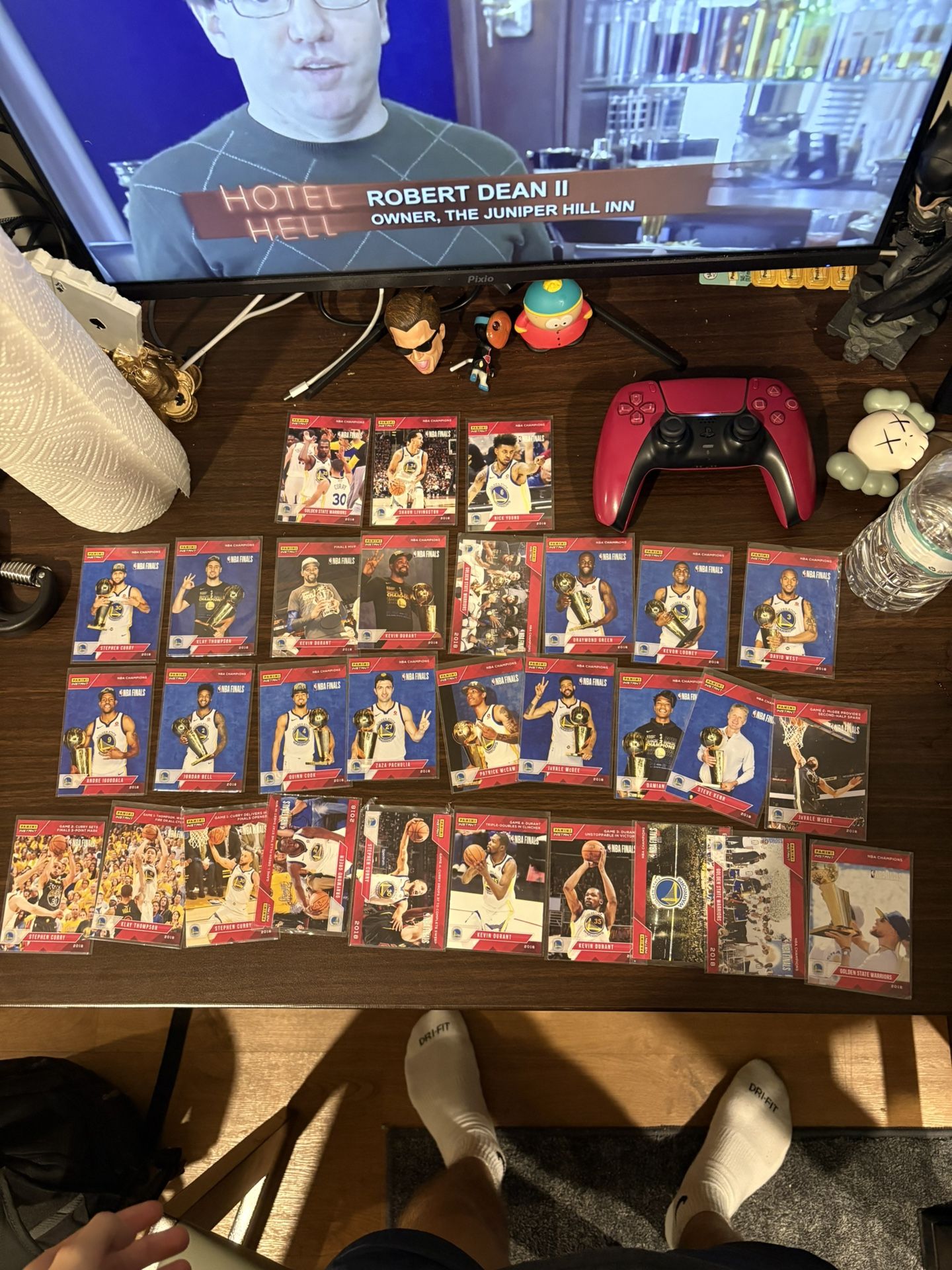2018 Panini Instant NBA Finals Champions Golden State Warriors 30-Card Team Set Curry Durant Klay (Mint!)