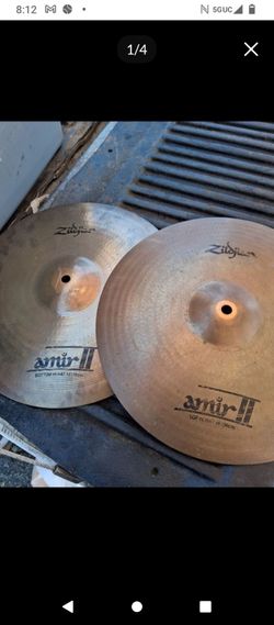 Zidjian amir II cymbals