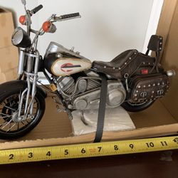 Brown Motorcycle New In Box