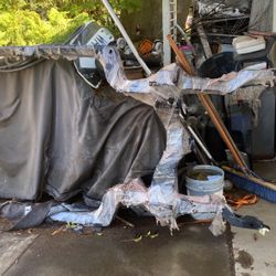 68 Chevelle Malibu frame powder coated and body