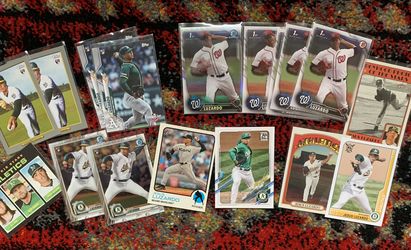 Jesus Luzardo Baseball Card Lot 