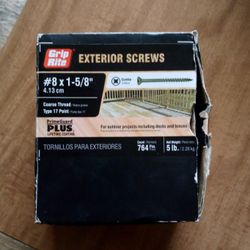 Exterior Screws