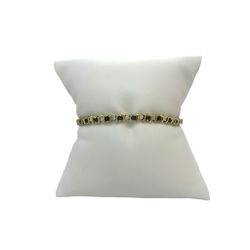 Bracelet Yellow Gold 14k. Tennis 